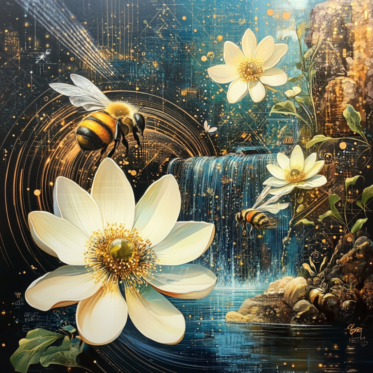 The Energetic Codes of Flowers and Bees