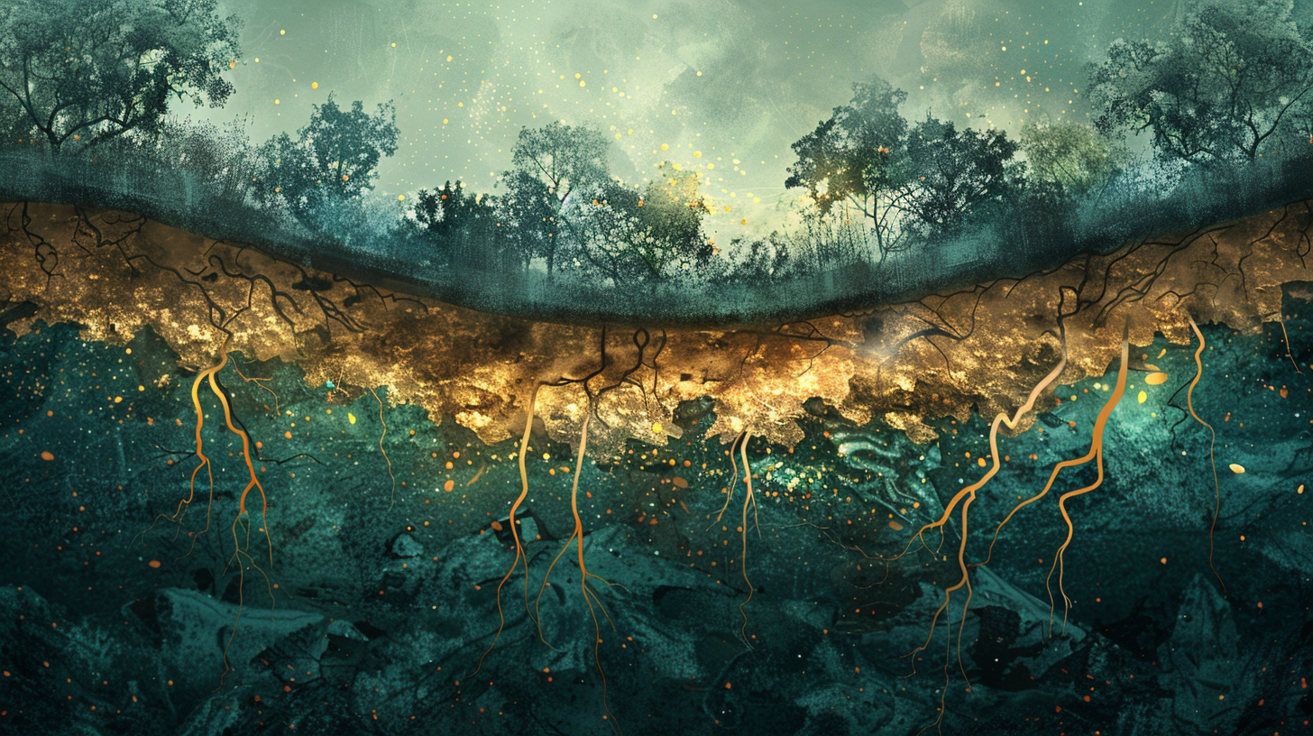 Feeling stuck in life often means the patterns live deeper than the mind can reach - roots extending beneath the surface